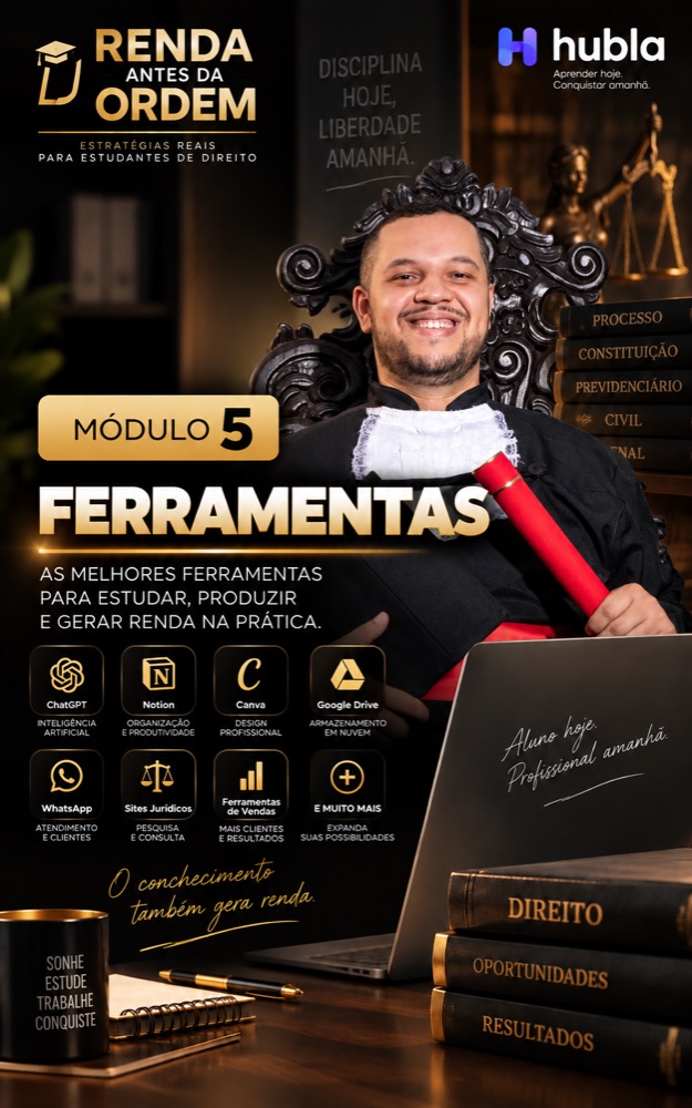 Capa do Módulo 5, Ferramentas